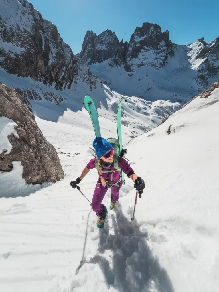 Ulrike Dolomiten Skitour