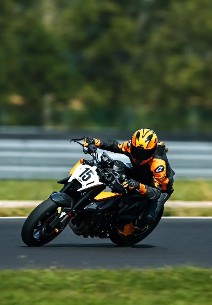Ulli auf dem Motorad